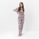 New Year. Pajama female kaftan "Scandinavia" size 44-46
