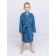 Baby robe, height 116 cm, dark blue color