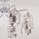 Scoppio chandelier, 8x60W E14, chromium color
