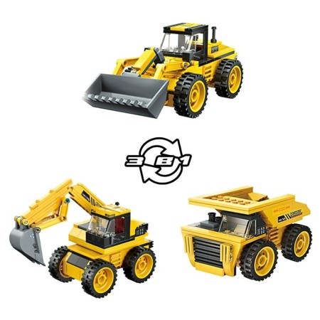 Designer builders "Frontal loader", 203 details-2