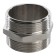 NIPPEL STUT SFT-0004-000022, 2 ", external/external thread, nickelled brass
