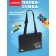 A4 folder with handles textiles, 30mm, 340 x 250, Devente Superhero, pocket-grid, adjusting handles, plastic