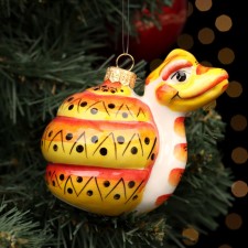 Christmas porcelain ball 