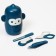 Manicure children's “Monkey” set: scissors, tweezers, saw, tweezers, blue color