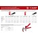 SVP bison 33851-H250, set: 250 + 250pcs (1 mm clamp + wedge), in the box