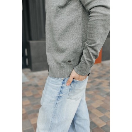Jumper male ise, size 58, color gray color-12