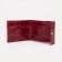 Women's wallet on the button, red color