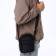 Male bag, 17*10*21 cm, 2 lightning departure, 4 n/pocket, black