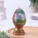 Decorative candle "Easter egg with birch" mix