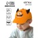 Baby cap for a boy with horns "Montrustrik", rr. 48-50
