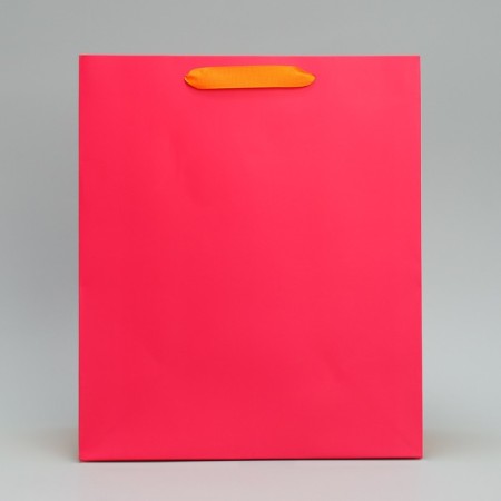 Two-color gift package, packaging, “pink-orange”, ml 23 x 27 x 11.5 cm-2