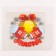 Thermalrotransfer "Happiness", set of 5 pcs.