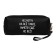 Penal is soft, 1 compartment, 80 x 215 x 50 mm, voluminous, Devente "white in black", artificial leather with a pen, mix