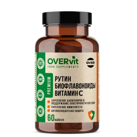 Vitamin C with bioflavonoids and velistol velvit, 60 capsules