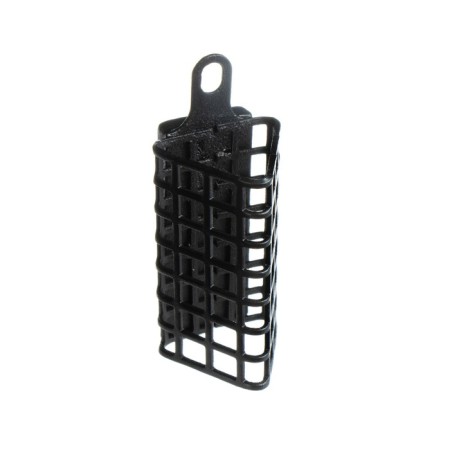 The feeder is steel, triangular, 60 g