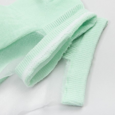 Women's socks glass minku color green, size 36-37 (23 cm)-5