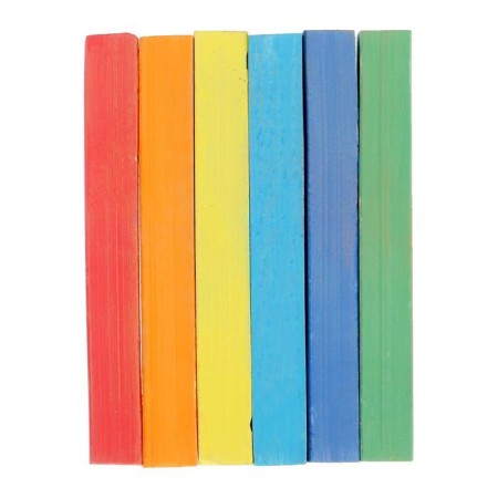 Loars for drawing "gamma", colored, 6 pieces, soft, square shape, cardboard box-2