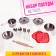 Set of metal utensils "Preparing dinner"