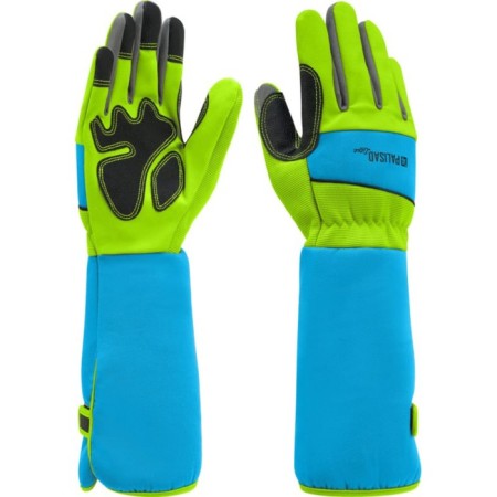 Gloves, without coating, with an elongated cuff, size 9, Palisad