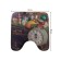 New Year's toilet mat, anti -slip, size 50x50 cm