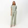 Women's costume (T -shirt, trousers) minku: enjoy olive color, size 44