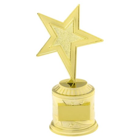 The award figure of the cast "star", gold, 16 x 8.5 x 6 cm.-1