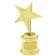 The award figure of the cast "star", gold, 16 x 8.5 x 6 cm.