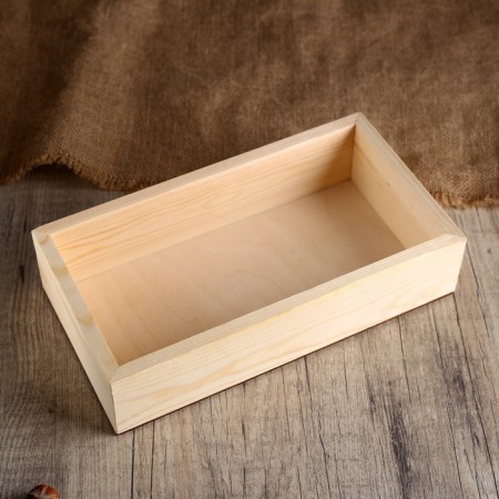 Wooden napkin, without covering, 24 × 11 × 7 cm-2