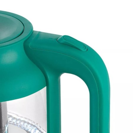 Electric ketter KitFort KT-6663, glass, 1.2 l, 1630 watts, green-2