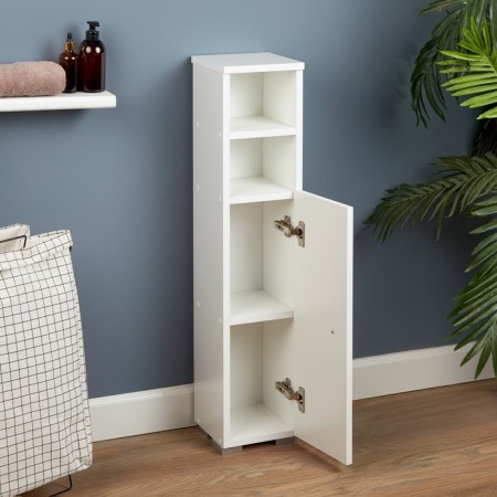 Quarter 20 bathroom cabinet (2 open sections), 20 x 19 x 95 cm-1