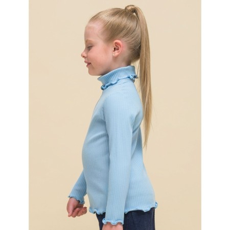 Водолазка для девочки Pelican, рост 92 см, цвет голубой-2