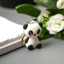Panda rubber keyboard 4.7x3.5x2.5 cm