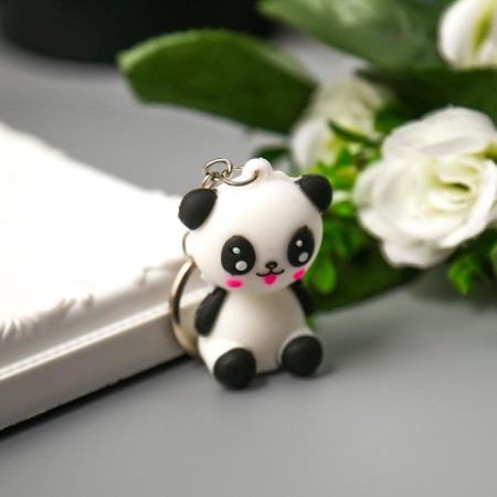 Panda rubber keyboard 4.7x3.5x2.5 cm