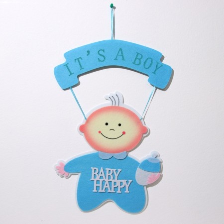 Decorative decoration (suspension) "Baby Happy Boy" 32x32x52 cm-1