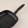 Sleep pan-Gril aluminum with anti-stick coating SL Home, D = 24 cm, h = 4 cm, induction, black color