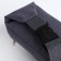 Lightning waist bag, external pocket, gray color