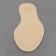 Braus leather insoles for shoes, size 45-46, beige color