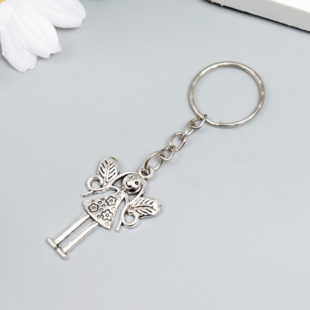 Trick Metal "Girl Feja" silver 3x2.7 cm-1