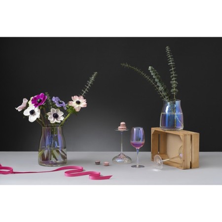 Bergenson Bjorn Agnis flower vase, 16 cm, pearl color-3
