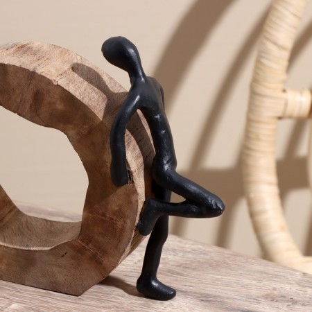 Souvenir "guy" Polim. Smole, mankid tree 23x7.5x19 cm-2
