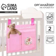 Organizer for storing things for the crib 