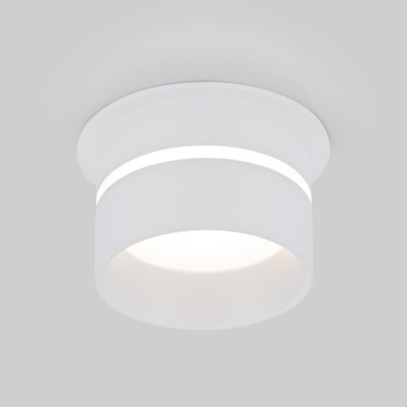 Ceiling accent Elektrostandard, Pippe G5.3 71x71 mm, IP20, white color