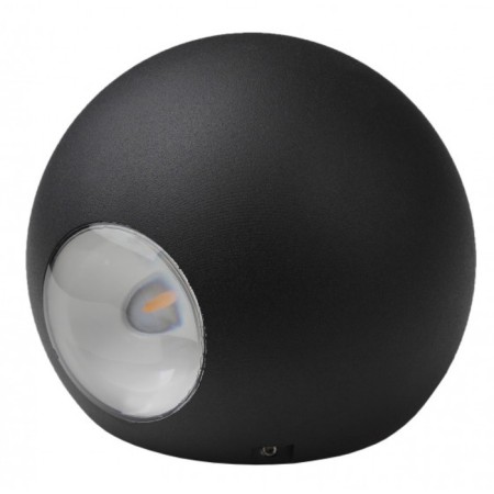 Sconces 2x1W ip 54 black 11x11x9 cm-2