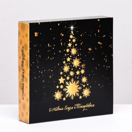Packaging for sweets 16 pcs “Christmas trees” 17.7 x 17.7 x 3.8 cm-5