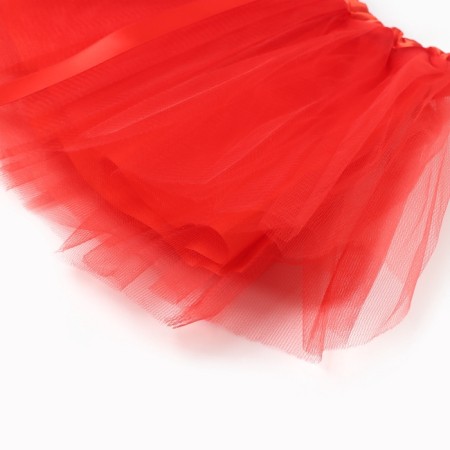 KAFTAN photo shoot set "Flower": a three -layer skirt and a rim, 25 cm-6