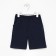 Children's shorts, dark blue color, height 122 cm