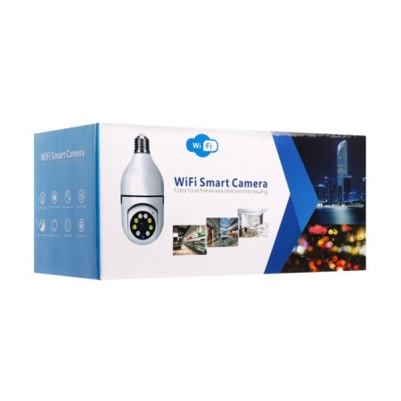 VIFI CAM-13, IP, 2 MP video camera, in the form of a light bulb, rotation 355 °, micro, 3.6 mm lens, white-10