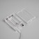 Garland “thread-grozd” 60 cm, transparent thread, “birds”, 30 LED, 4.5 V, AAX3 batteries (not in the kit), glow warm white
