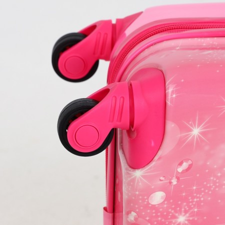Support Children's 18 ", Lightning Department, 4 wheels, pink color-6