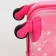 Support Children's 18 ", Lightning Department, 4 wheels, pink color